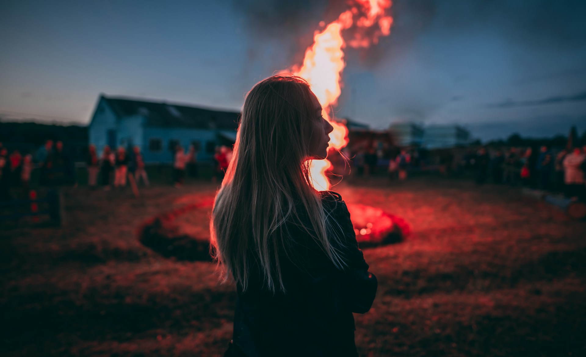 The Woman Who Set Herself On Fire